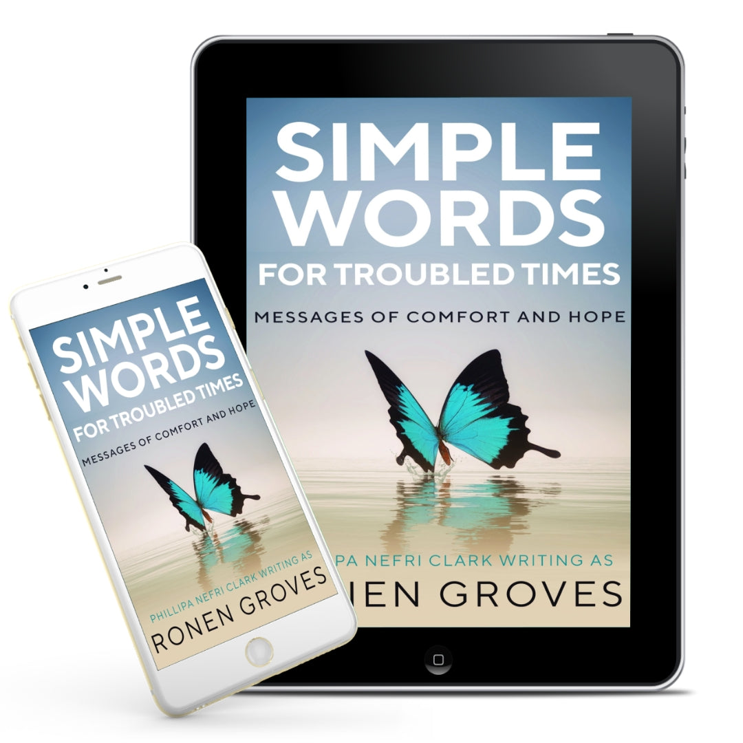 Simple Words for Troubled Times: Messages of comfort and hope. Ebook.