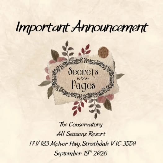 Secrets in the Pages - Bendigo